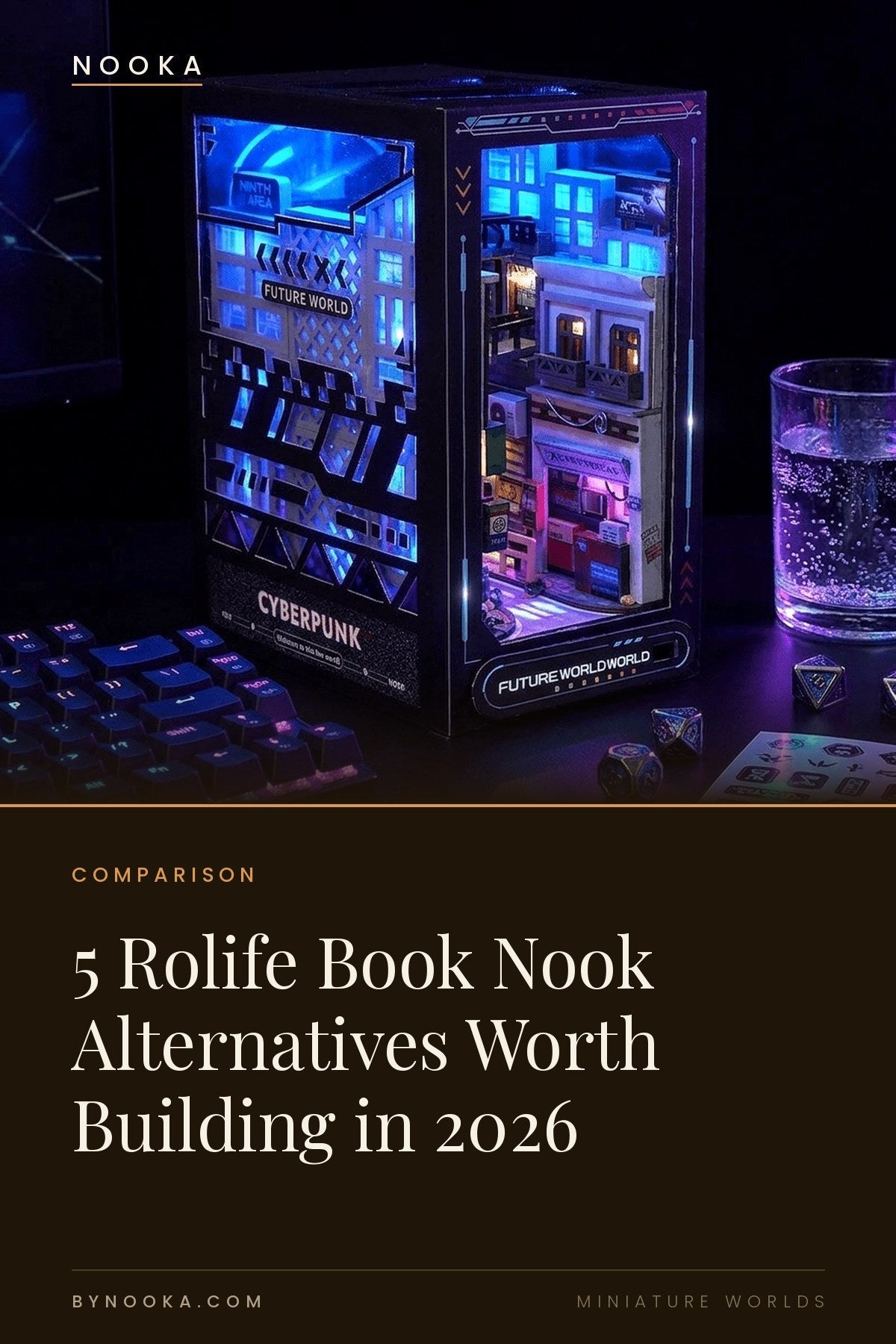 5 Rolife Book Nook Alternatives Worth Building in 2026 - NOOKA | Book Nook Kits