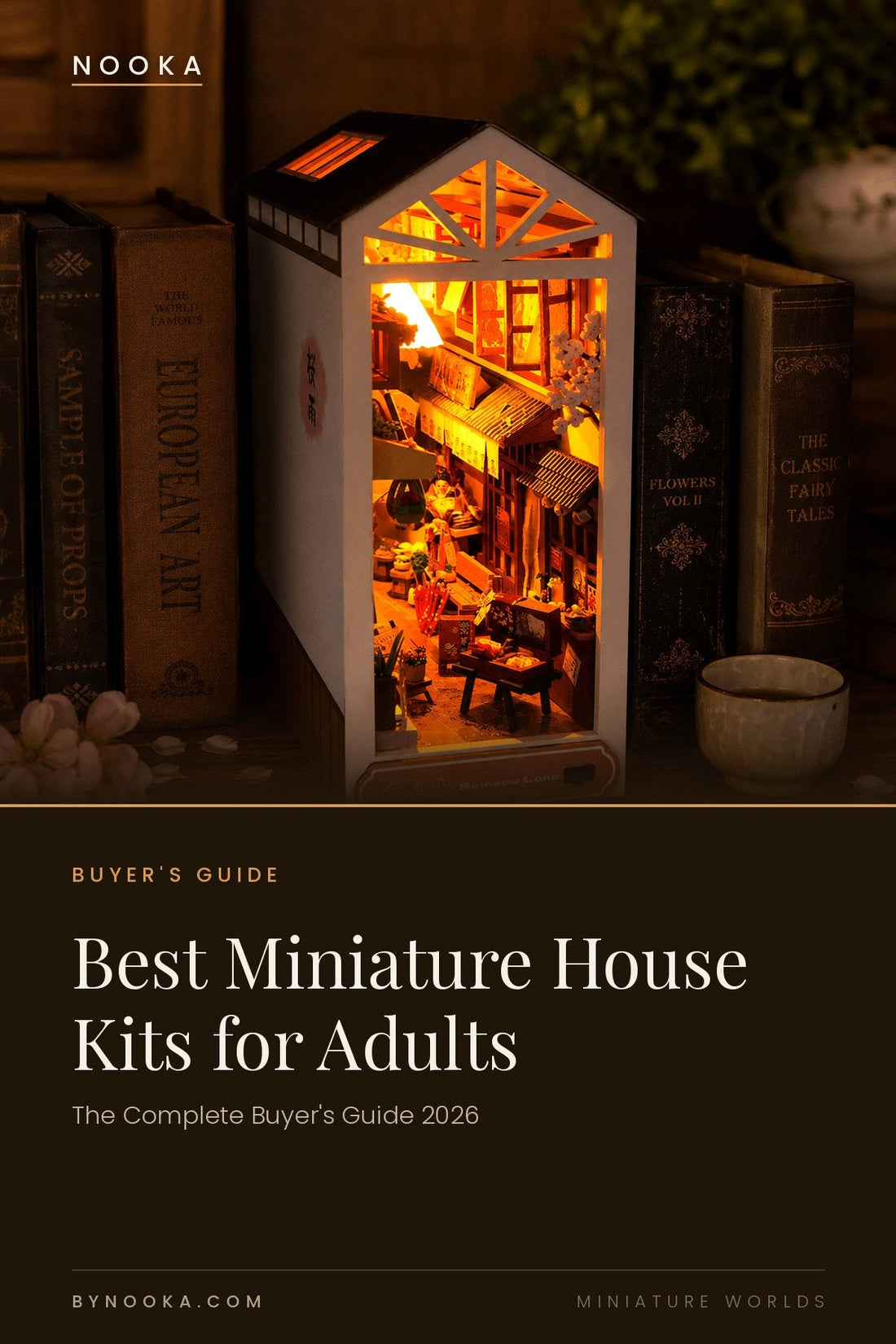 Best Miniature House Kits for Adults — The Complete Buyer's Guide 2026 - NOOKA | Book Nook Kits
