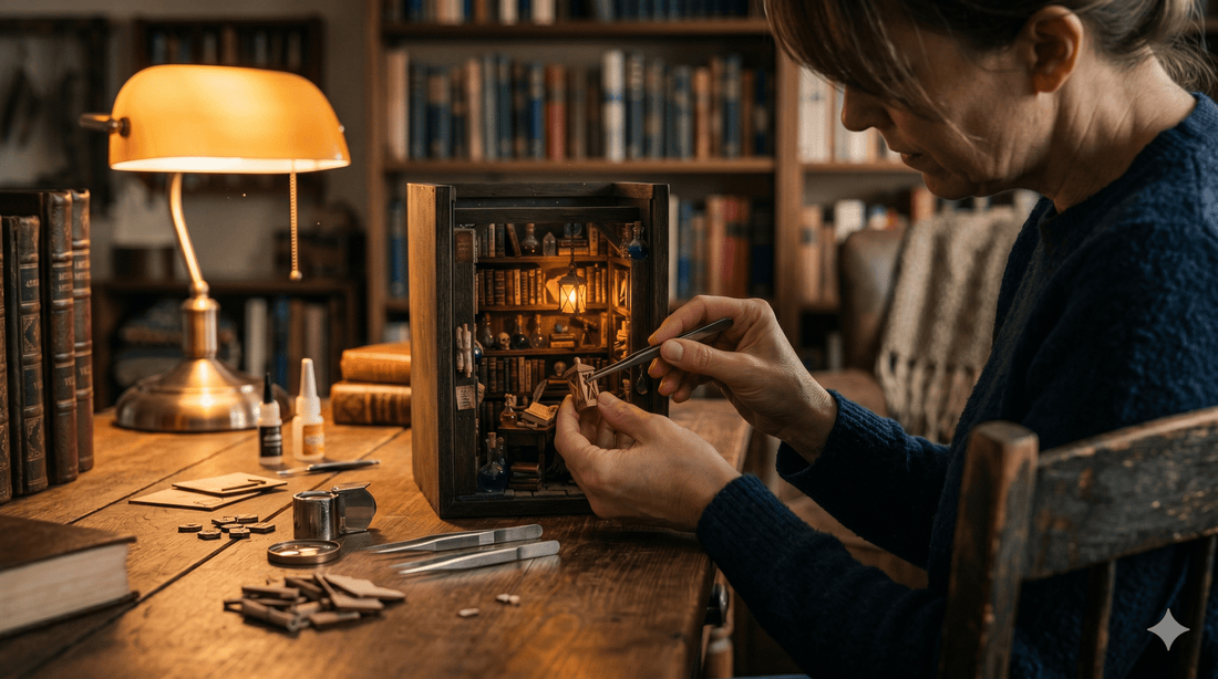 Book Nook Kits for Adults — Why Everyone Is Obsessed with DIY Miniature Shelf Inserts in 2026 - NOOKA | Book Nook Kits