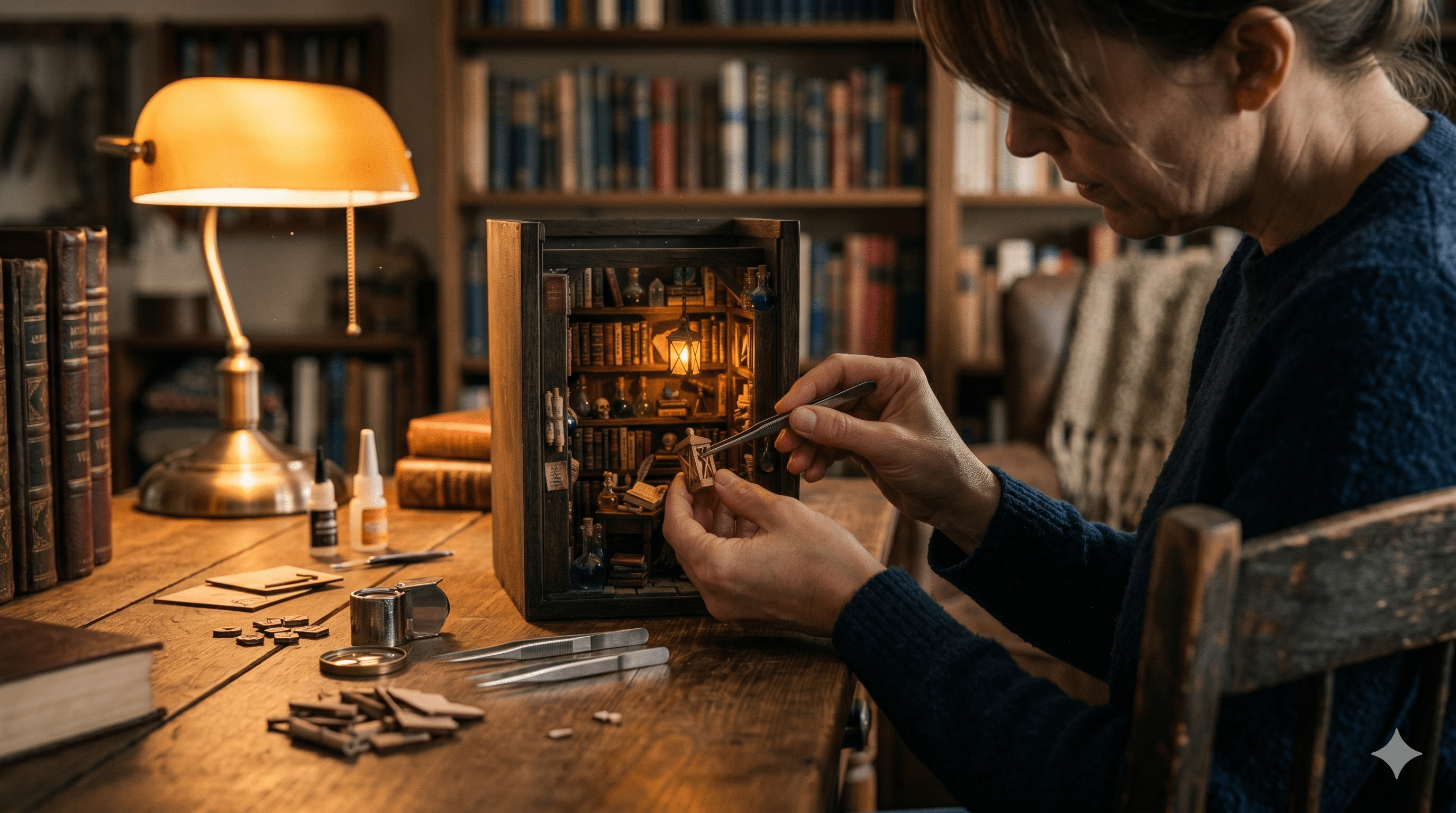 Book Nook Kits for Adults — Why Everyone Is Obsessed with DIY Miniature Shelf Inserts in 2026 - NOOKA | Book Nook Kits