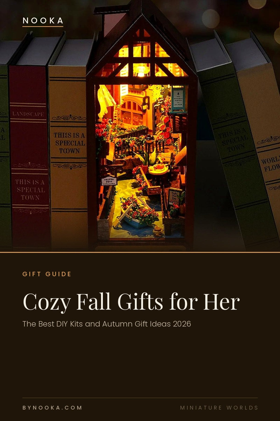 Cozy Fall Gifts for Her — The Best DIY Kits and Autumn Gift Ideas 2026 - NOOKA | Book Nook Kits