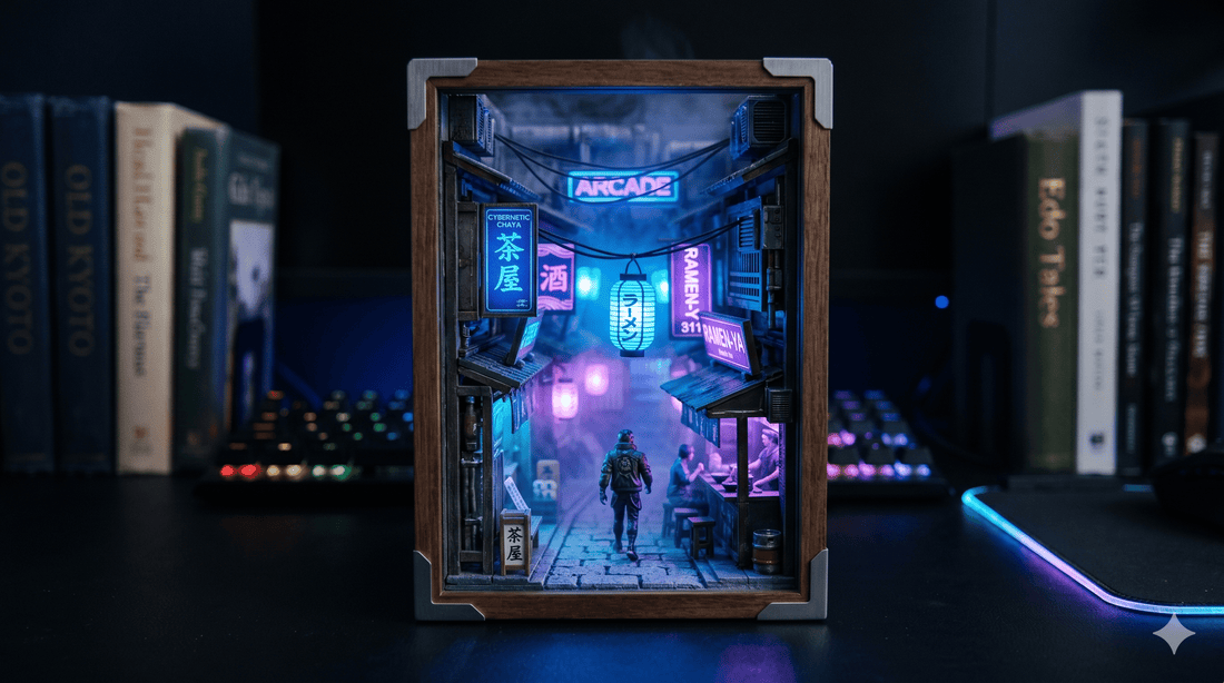 Cyberpunk Gifts for Him — 7 Unique Ideas for Gamers and Sci-Fi Fans - NOOKA | Book Nook Kits