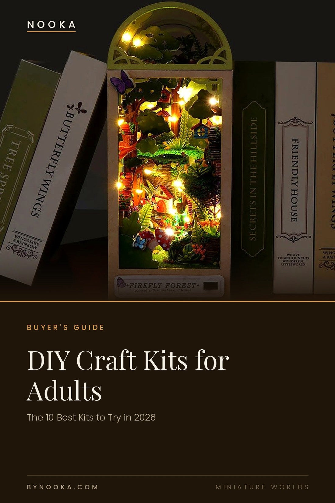 DIY Craft Kits for Adults — The 10 Best Kits to Try in 2026 - NOOKA | Book Nook Kits