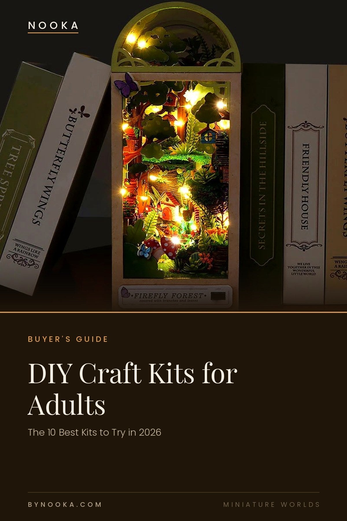 DIY Craft Kits for Adults — The 10 Best Kits to Try in 2026 - NOOKA | Book Nook Kits