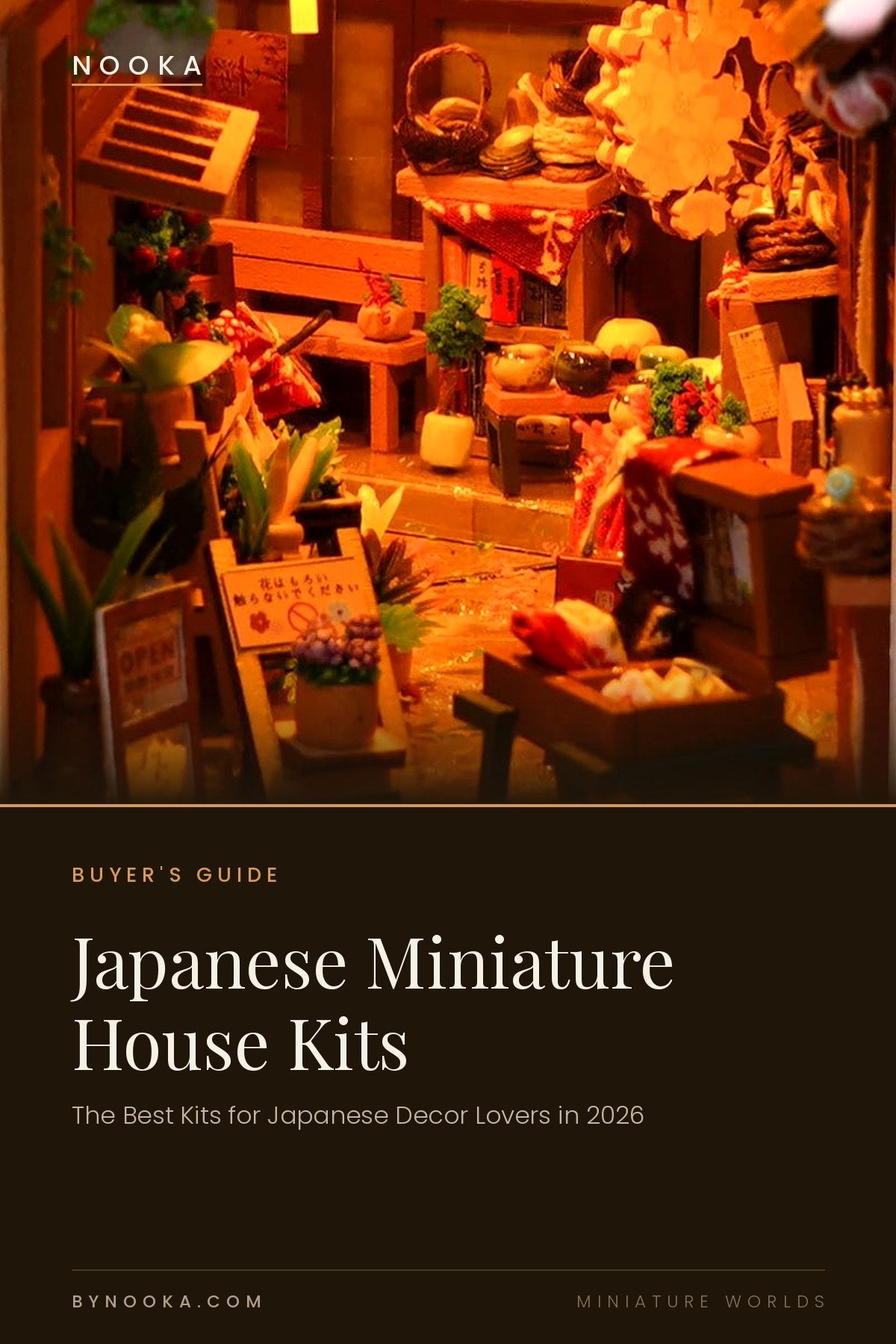 Japanese Miniature House Kits — The Best Kits for Japanese Decor Lovers in 2026 - NOOKA | Book Nook Kits